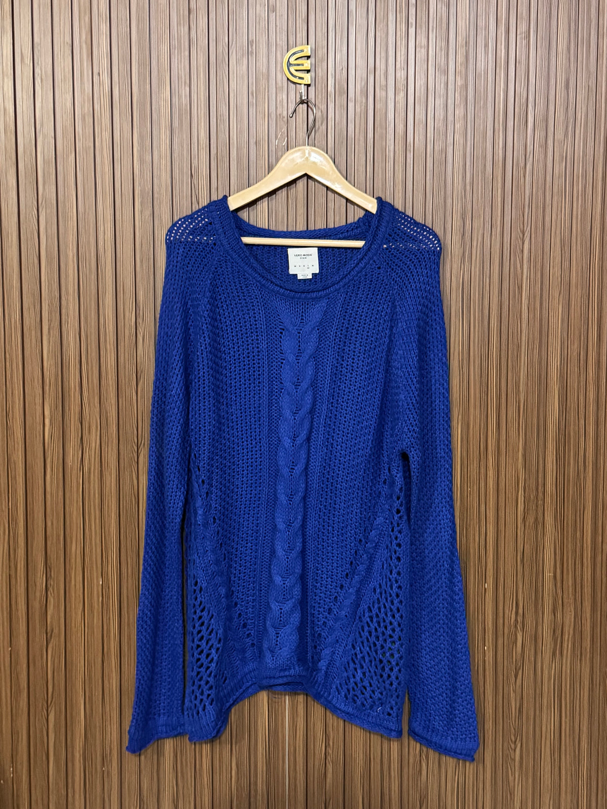 Chest 20 Length 31 Ribbed Sweater