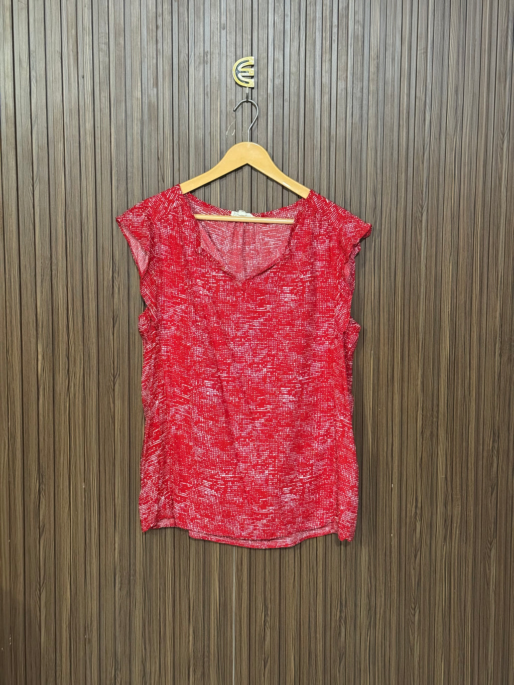 Chest 19 Length 26 Fabric Linen Cotton Basic Round Neck