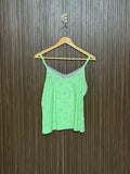 Chest 19 Length 22 Floral Lace Trim Camisole