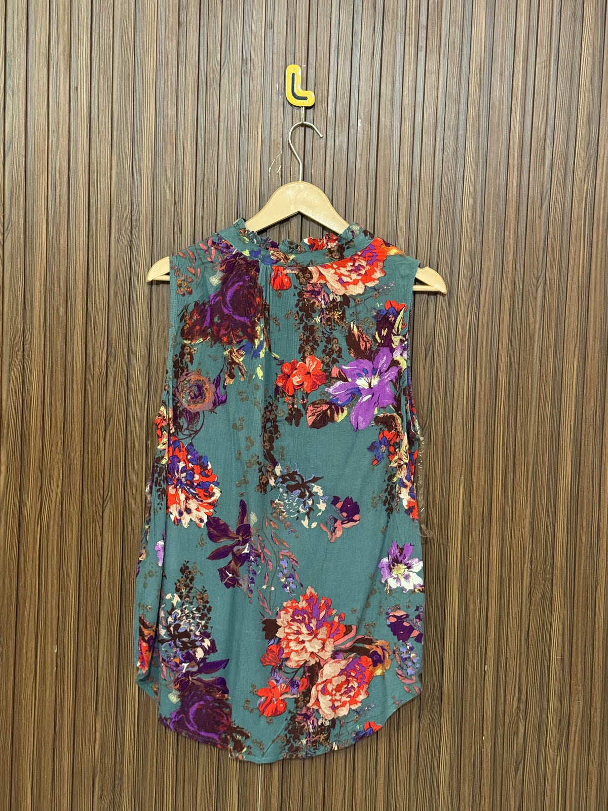 Chest 20 Length 27 Fabric Silk Shifon Ruched Sleeveless