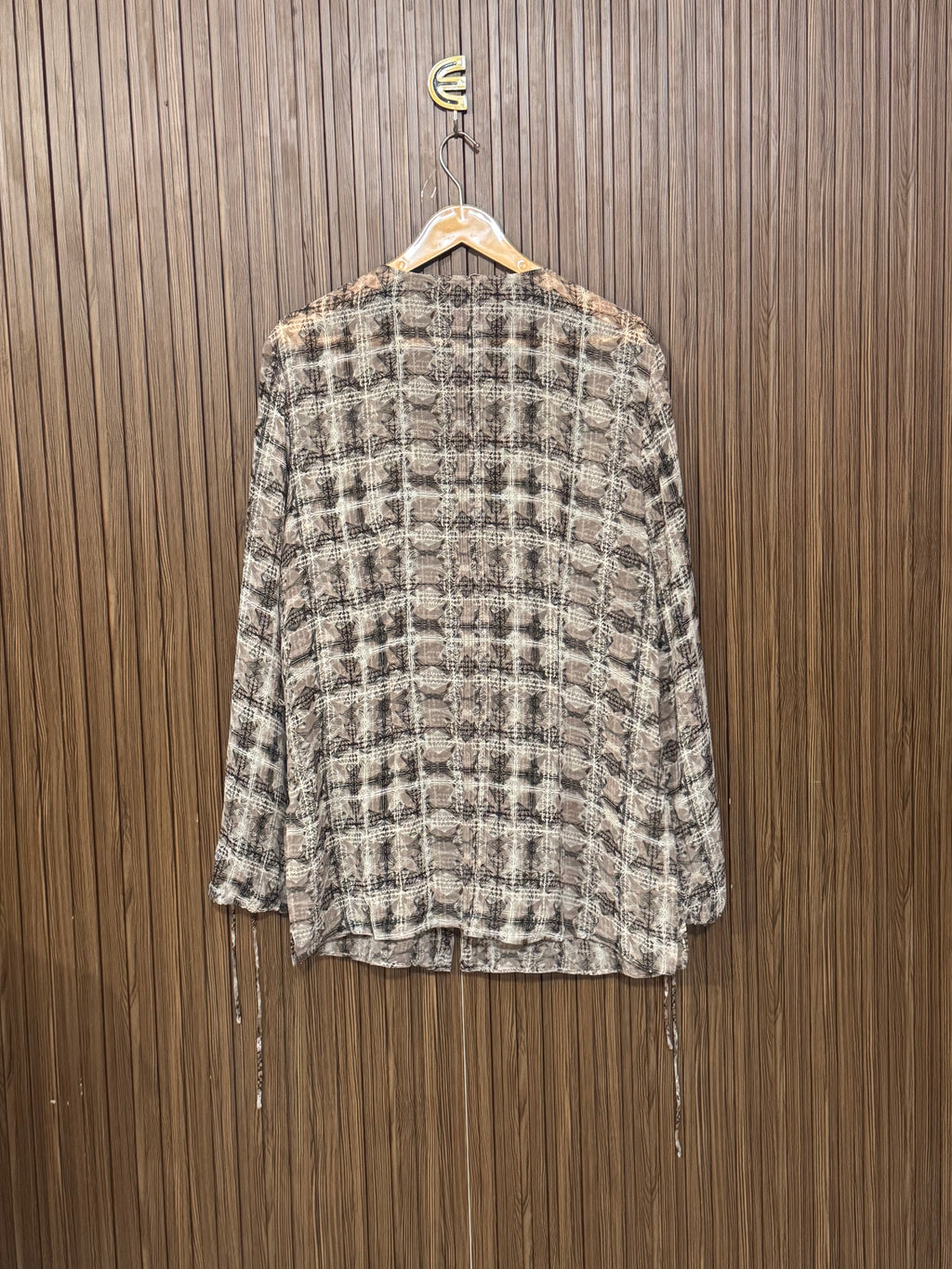 Chest 22 Length 30 Fabric Shifon Net Modern Sleeve