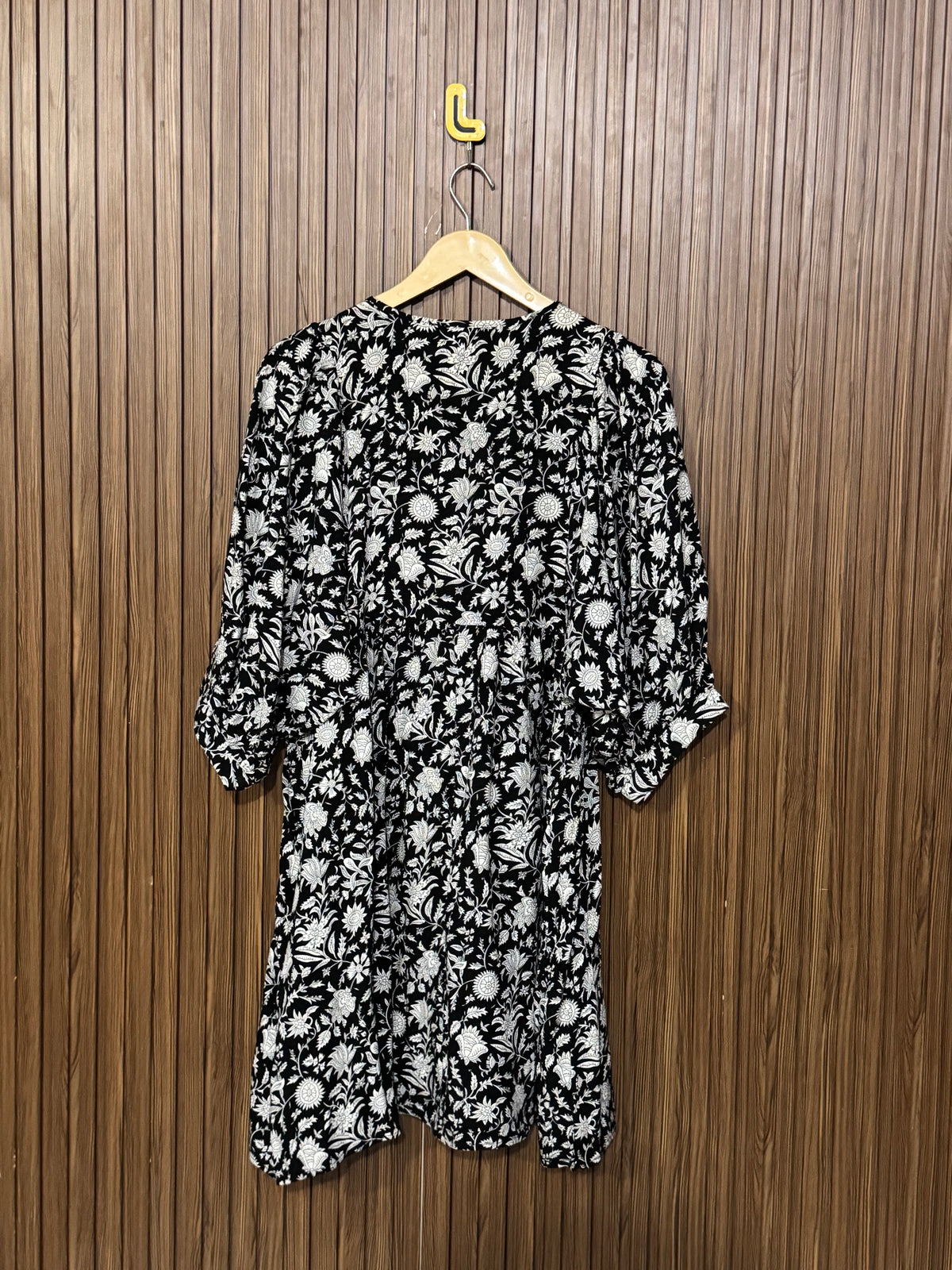 Chest 19 Length 32 Fabric Silk Printed Long Top