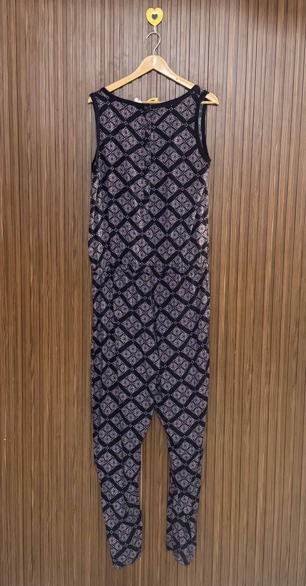 Printed Casual Sleek Jumpsuit