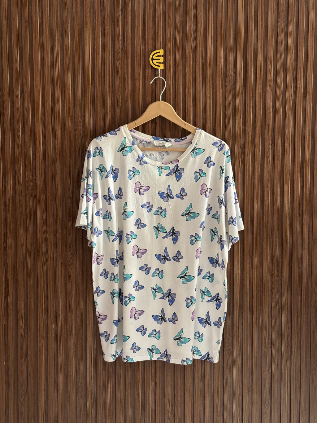 Dreamy Butterfly Printed Half Sleeves