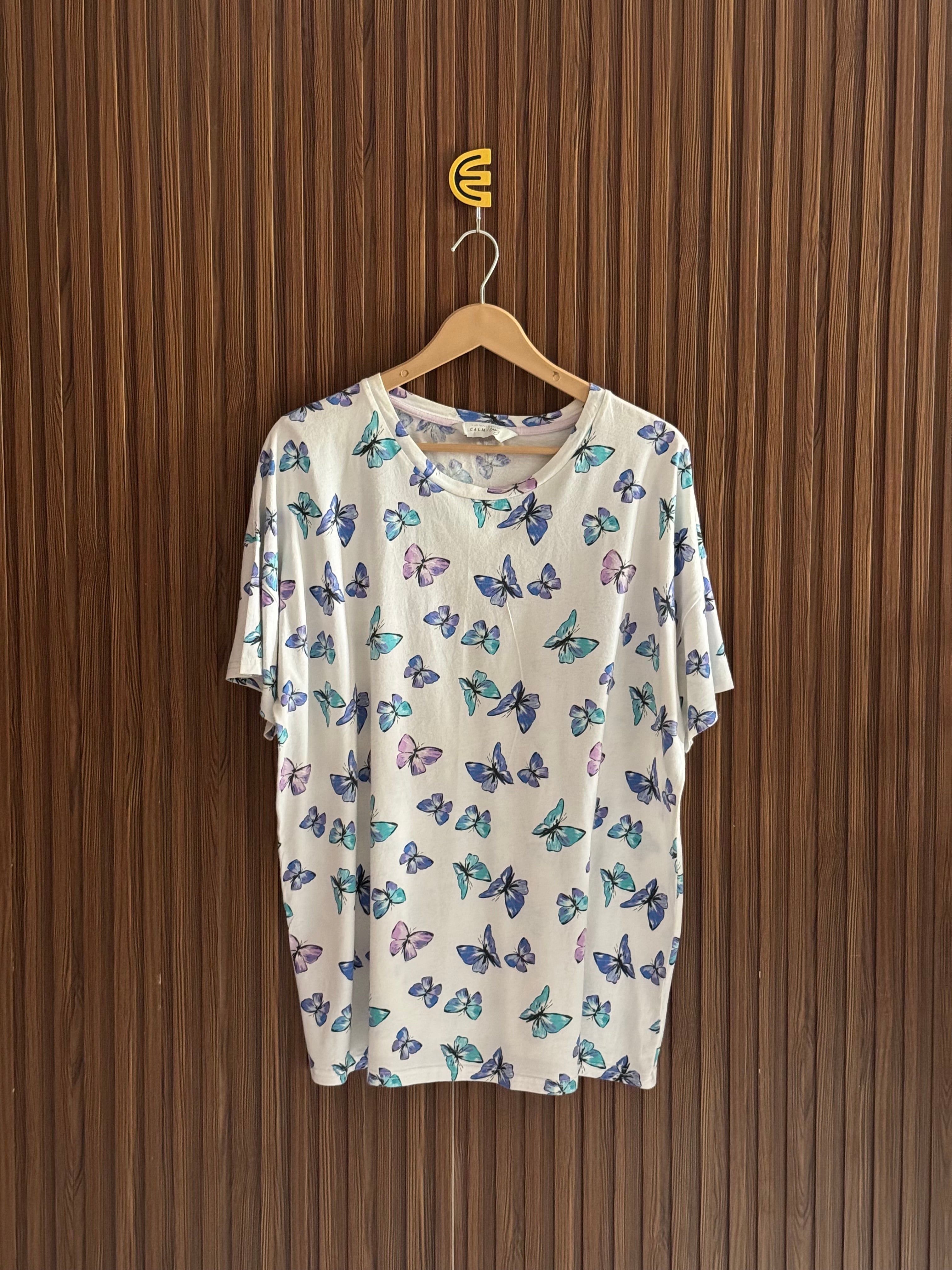 Dreamy Butterfly Printed Half Sleeves