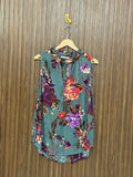Chest 20 Length 27 Fabric Silk Shifon Ruched Sleeveless