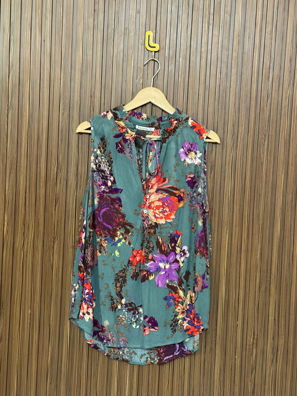 Chest 20 Length 27 Fabric Silk Shifon Ruched Sleeveless