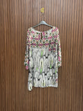 Chest 18 Length 32 Fabric Cotton Feather Print Top