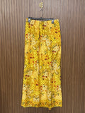 Waist 30 to 32 Length 41 Fabric Silk Long Skirt