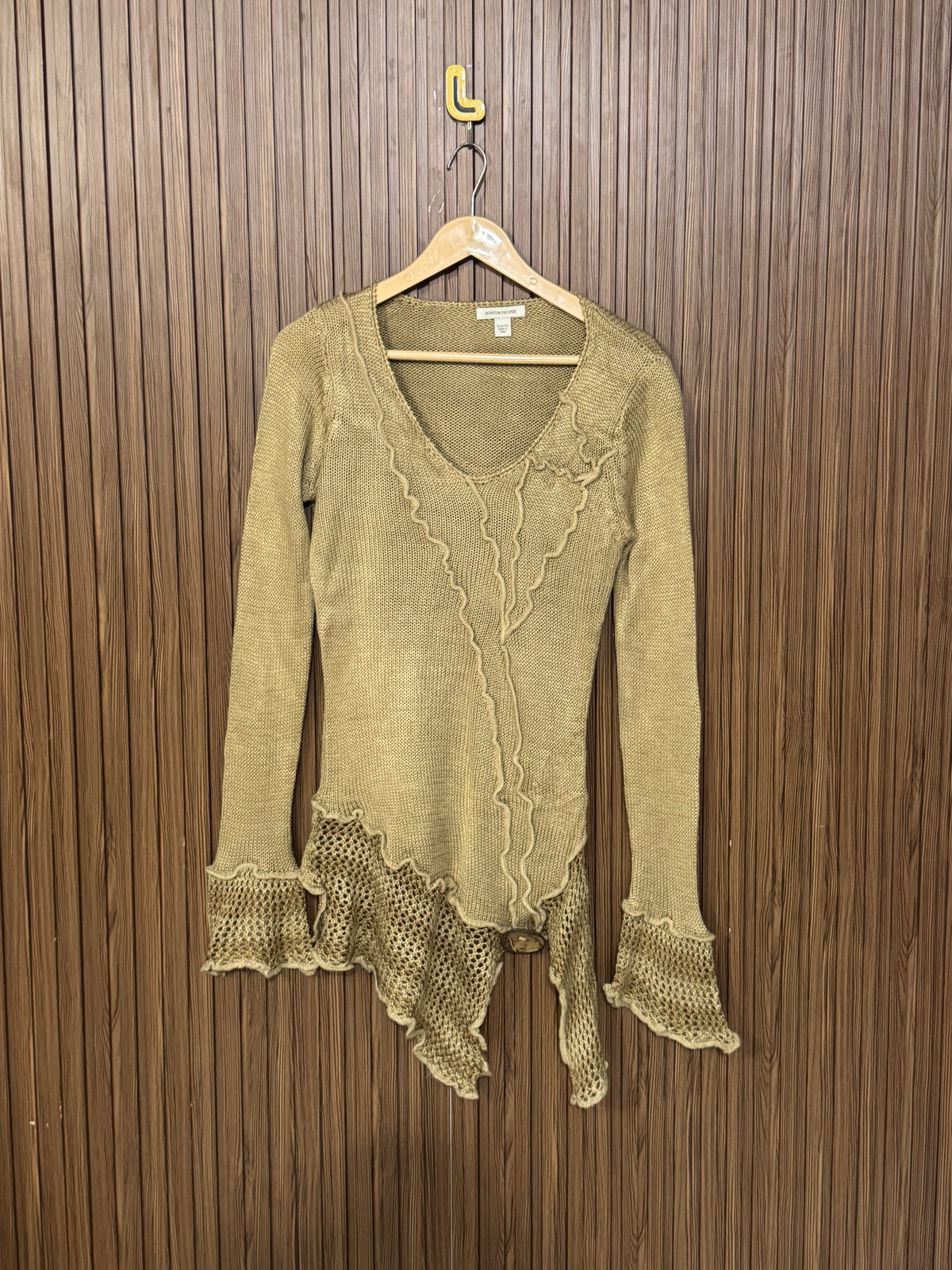 Chest 16 Length 29 Insulated Knit Heavy Sweater