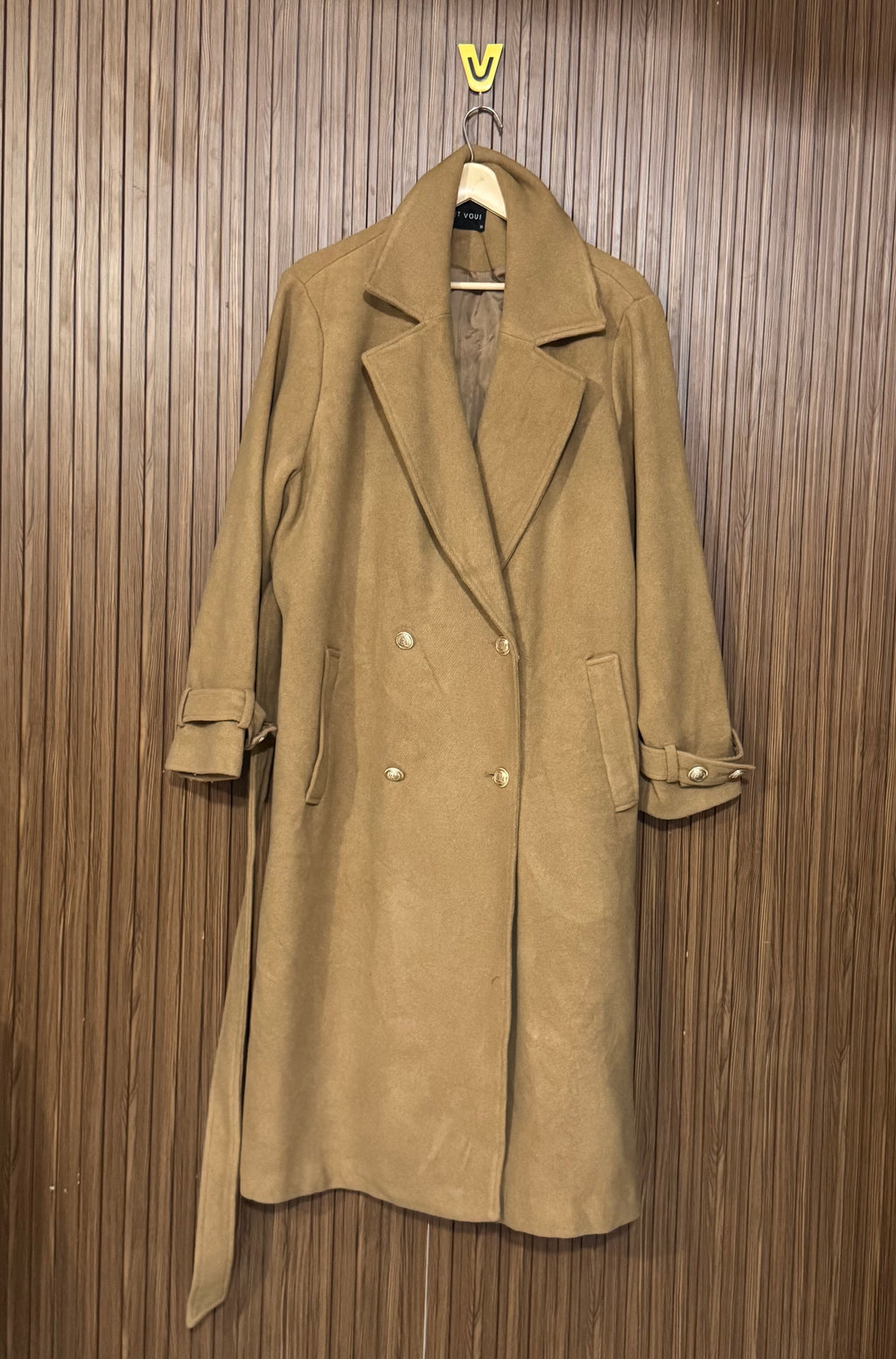 Chest 23 Length 45 Wool Coat