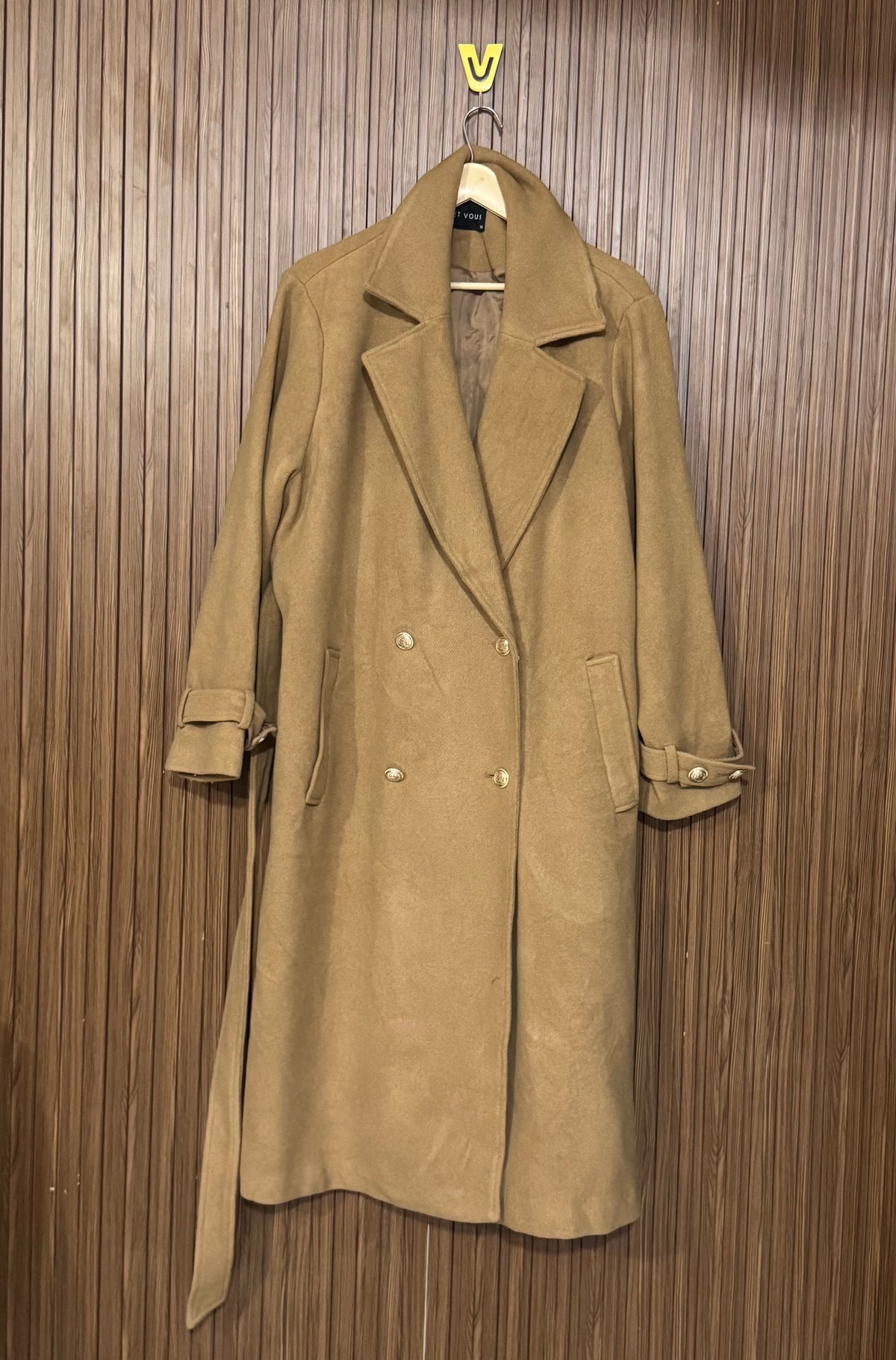 Chest 23 Length 45 Wool Coat