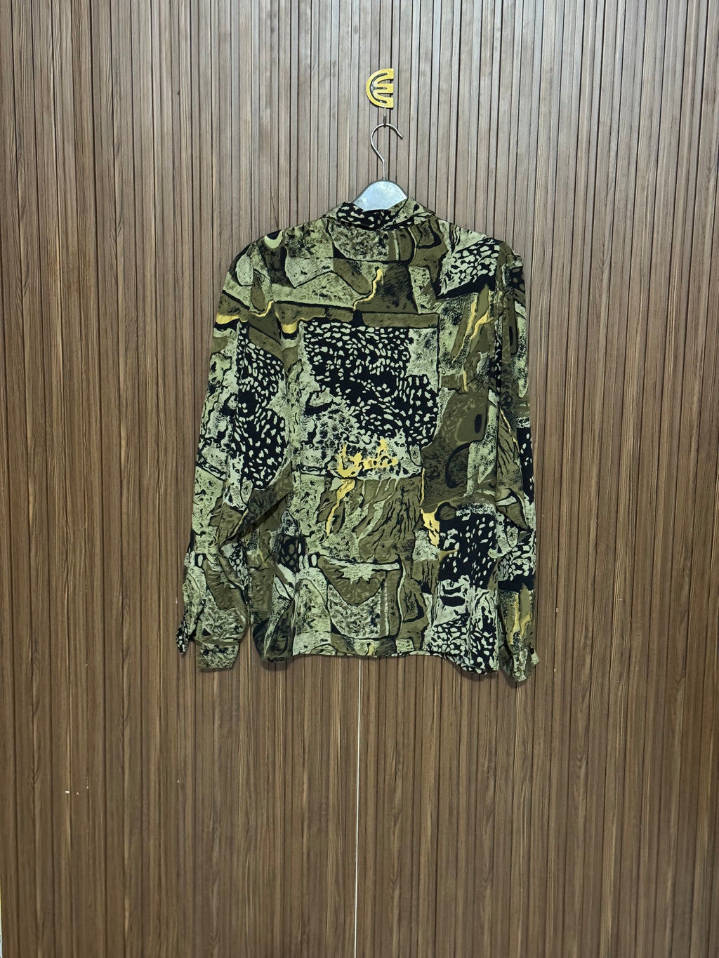Chest 25 Length 27 Fabric Silk Green Printed Top
