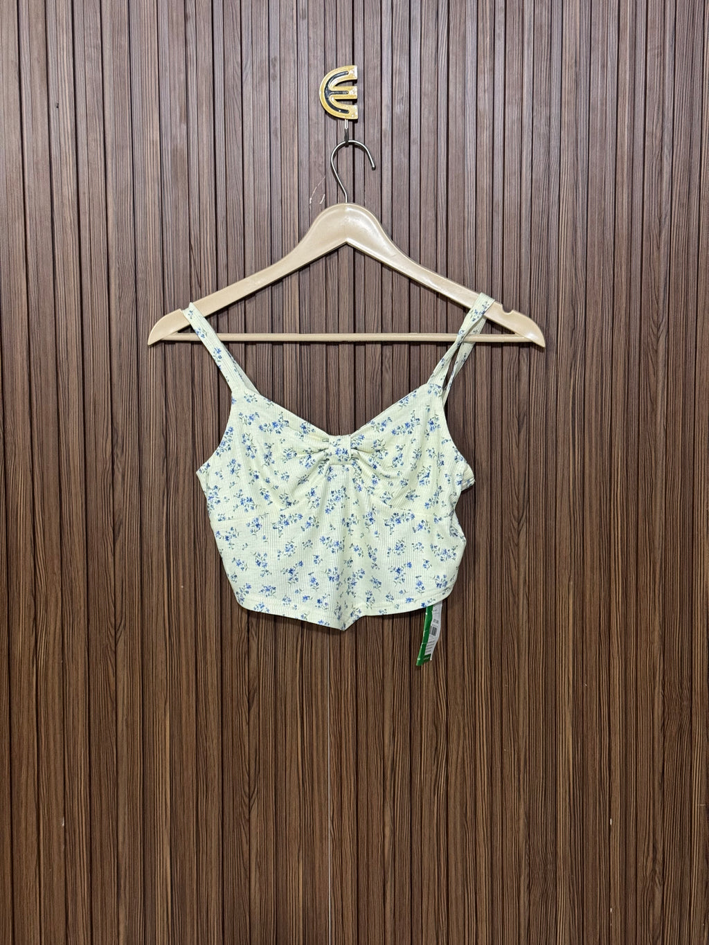 Chest 13 Length 14 Trendy Rib crop top