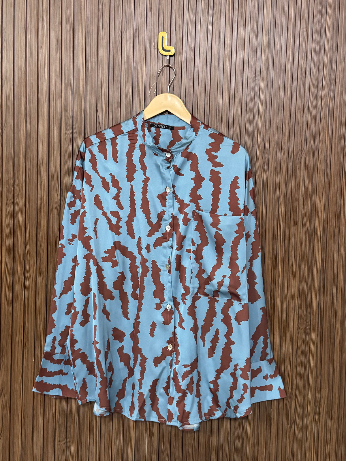 Chest 25 Length 28 Fabric Silk Stretch Fit Full Sleeves
