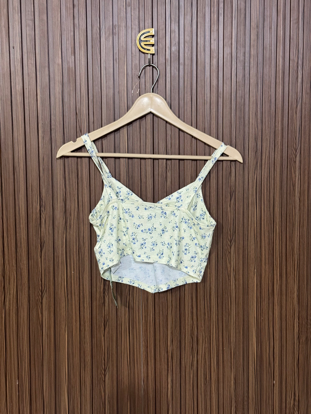 Chest 13 Length 14 Trendy Rib crop top