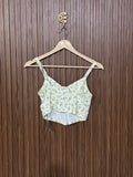 Chest 13 Length 14 Trendy Rib crop top