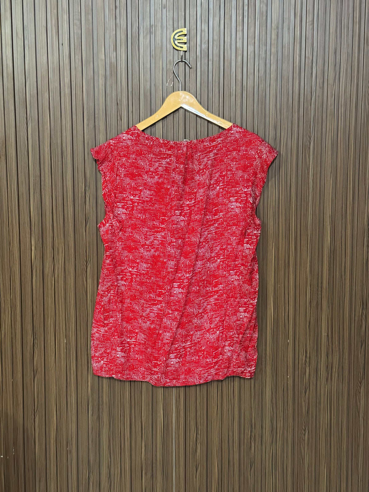 Chest 19 Length 26 Fabric Linen Cotton Basic Round Neck