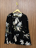 Chest 21 Length 26 Fabric Silk Simple Lace Full Sleeves