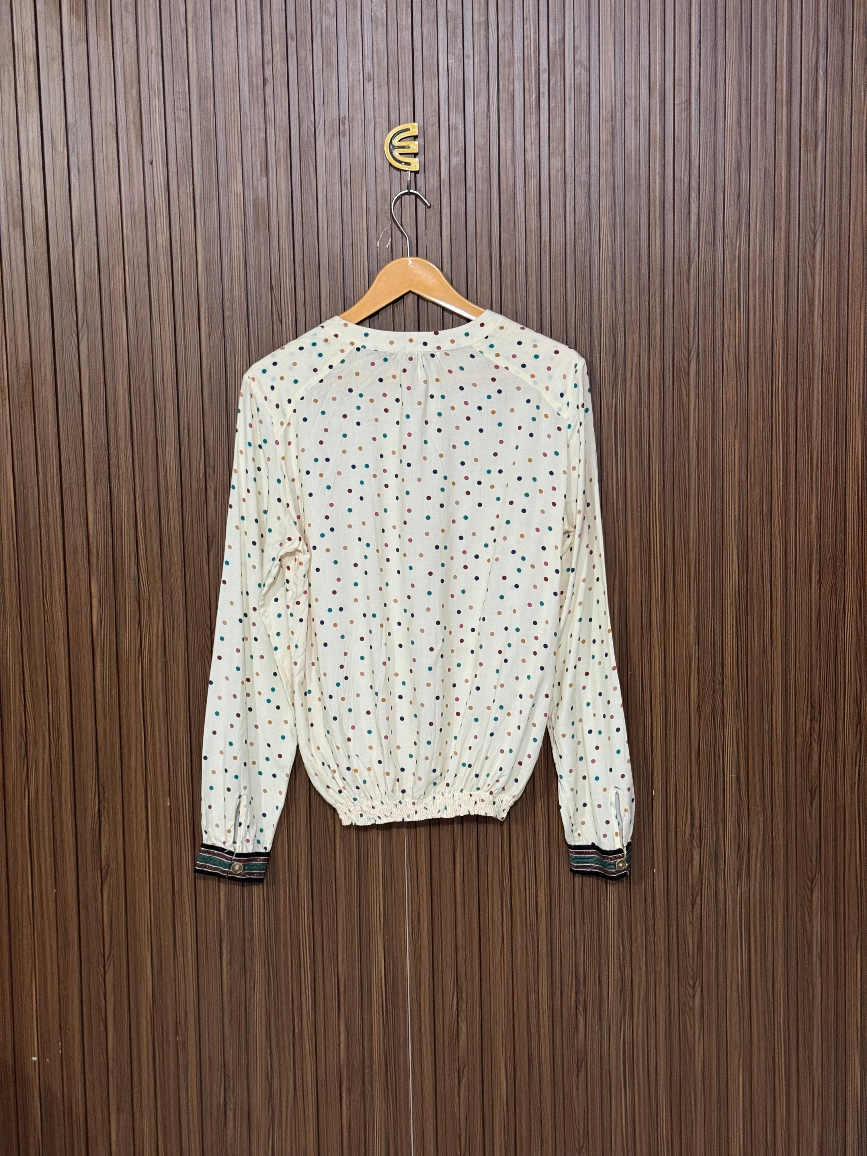 Chest 19 Length 23 Fabric Linen Botted Print