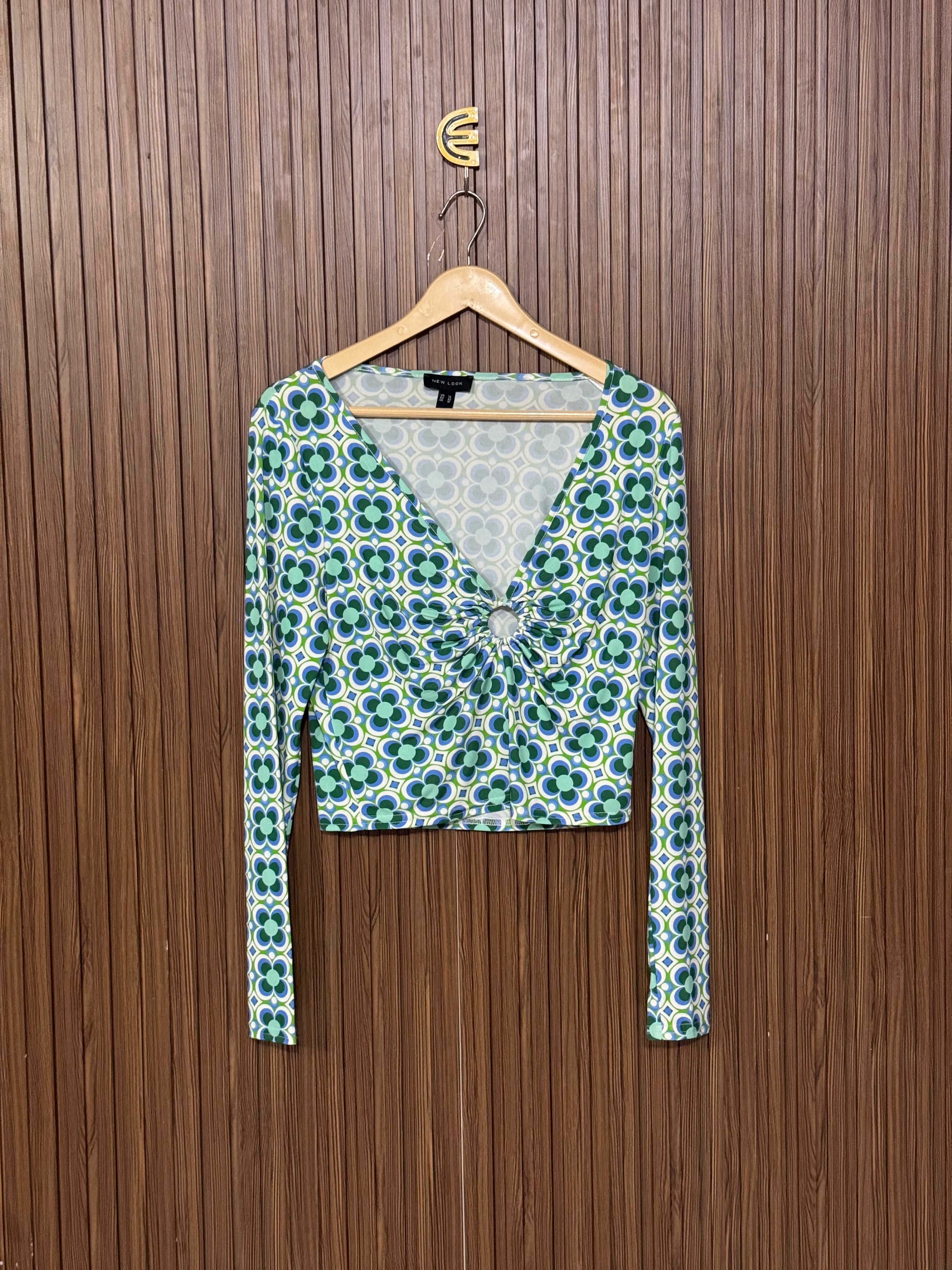Chest 17 Length 18 Fabric Elastic New Look Crop