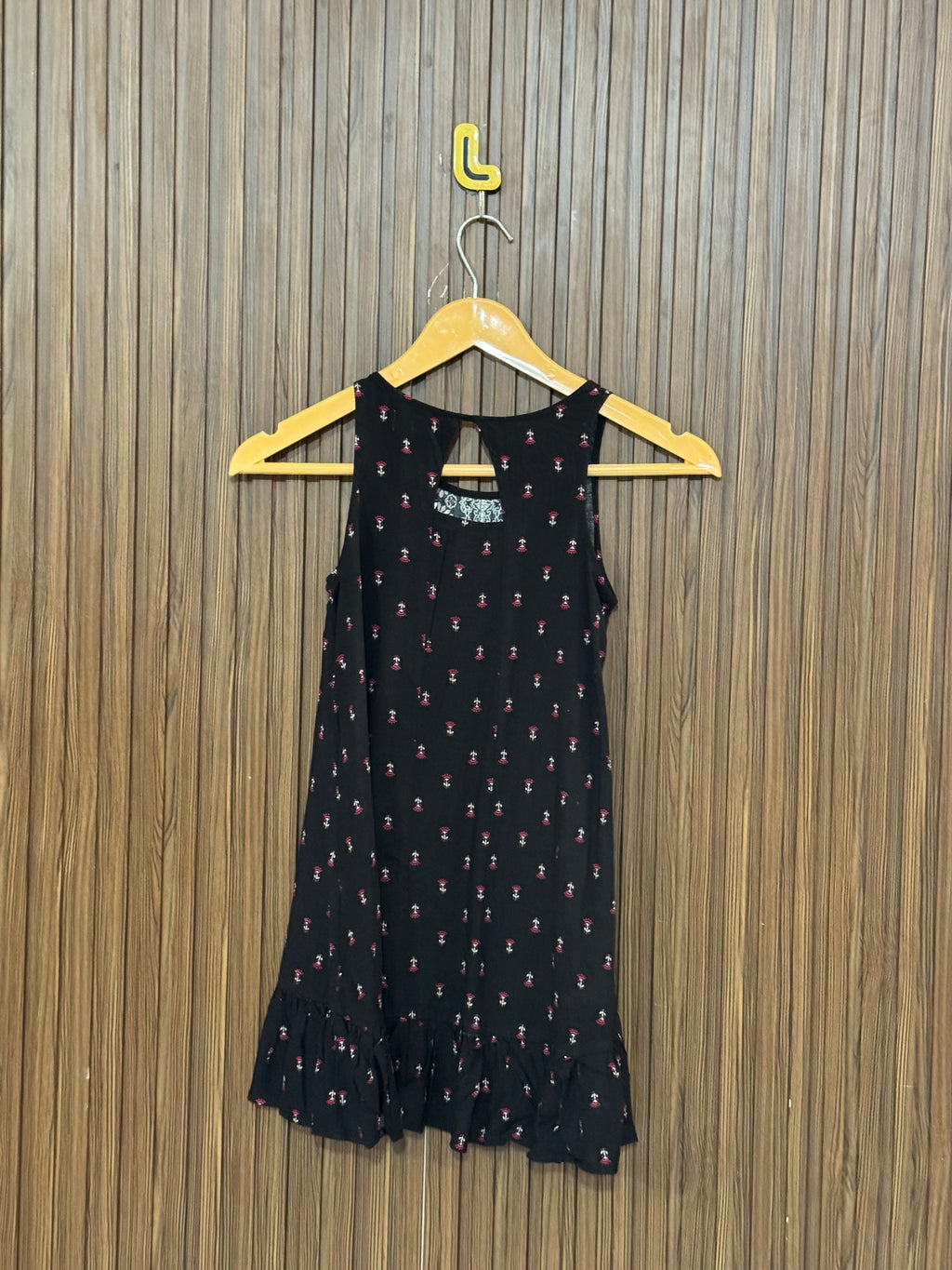 Chest 13 Length 24 Fabric Silk Checked Sleeveless