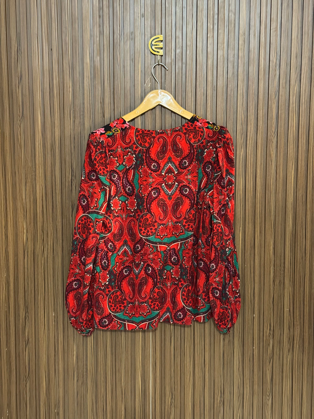 Chest 18 Length 24 Fabric Nelon V Neck Printed