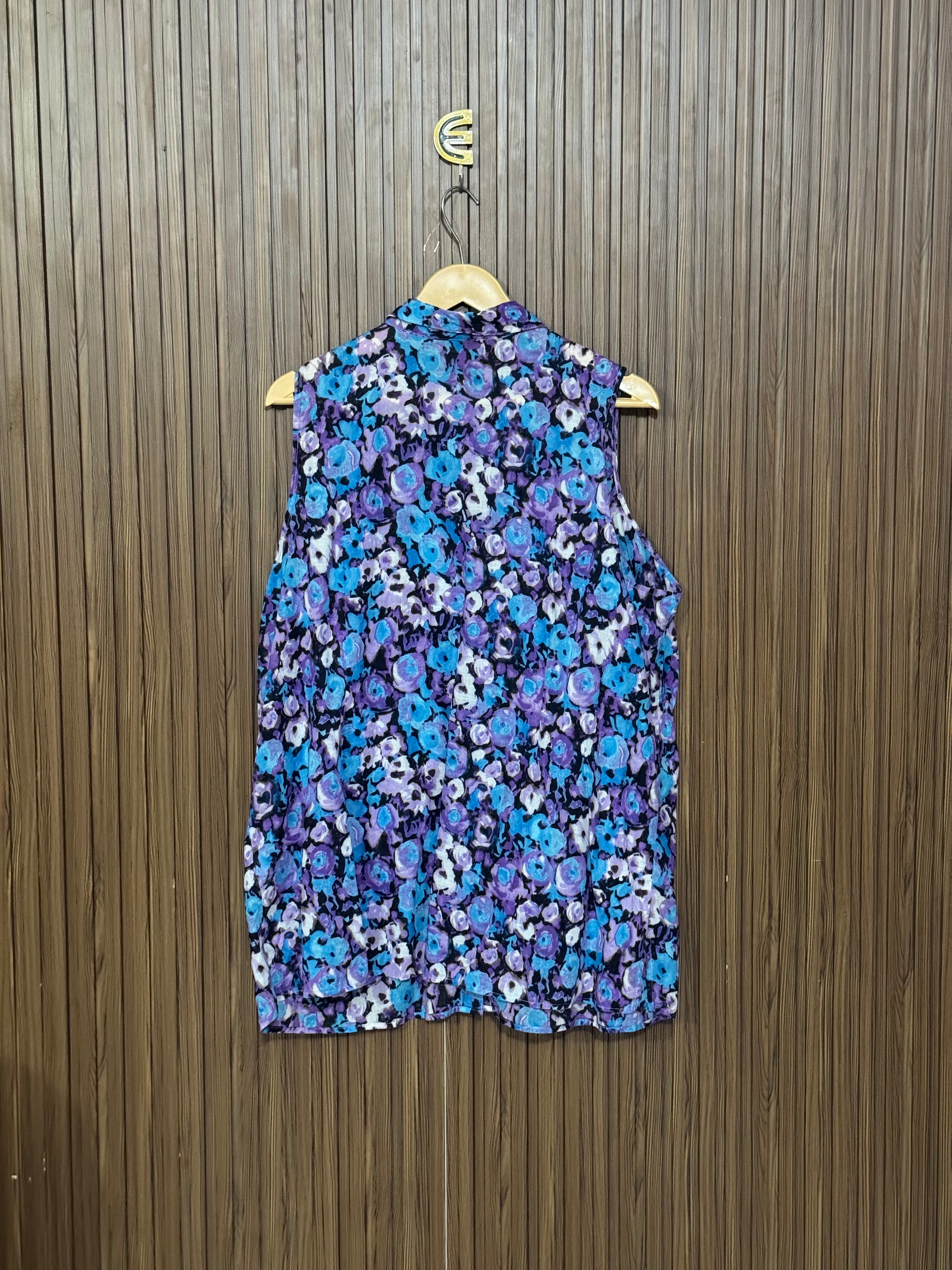 Chest 22 Length 29 Fabric Silk Cotton Wear Top