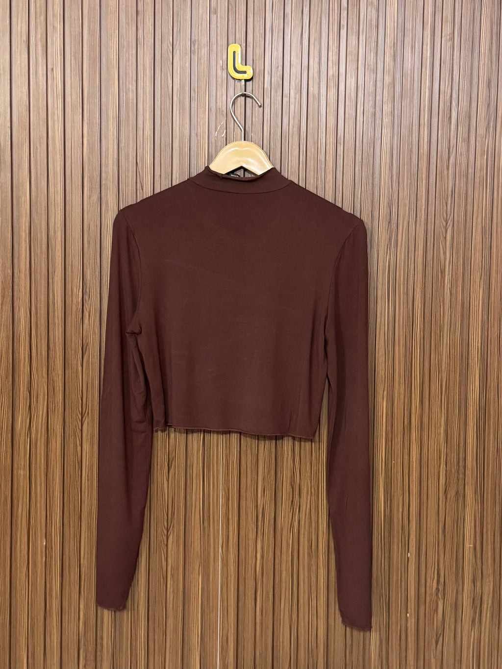 Chest 15 Length 15 Fabric Jorjit Long Sleeve Crop Top