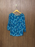Chest 18 Length 25 Fabric Linen Printed Shirt