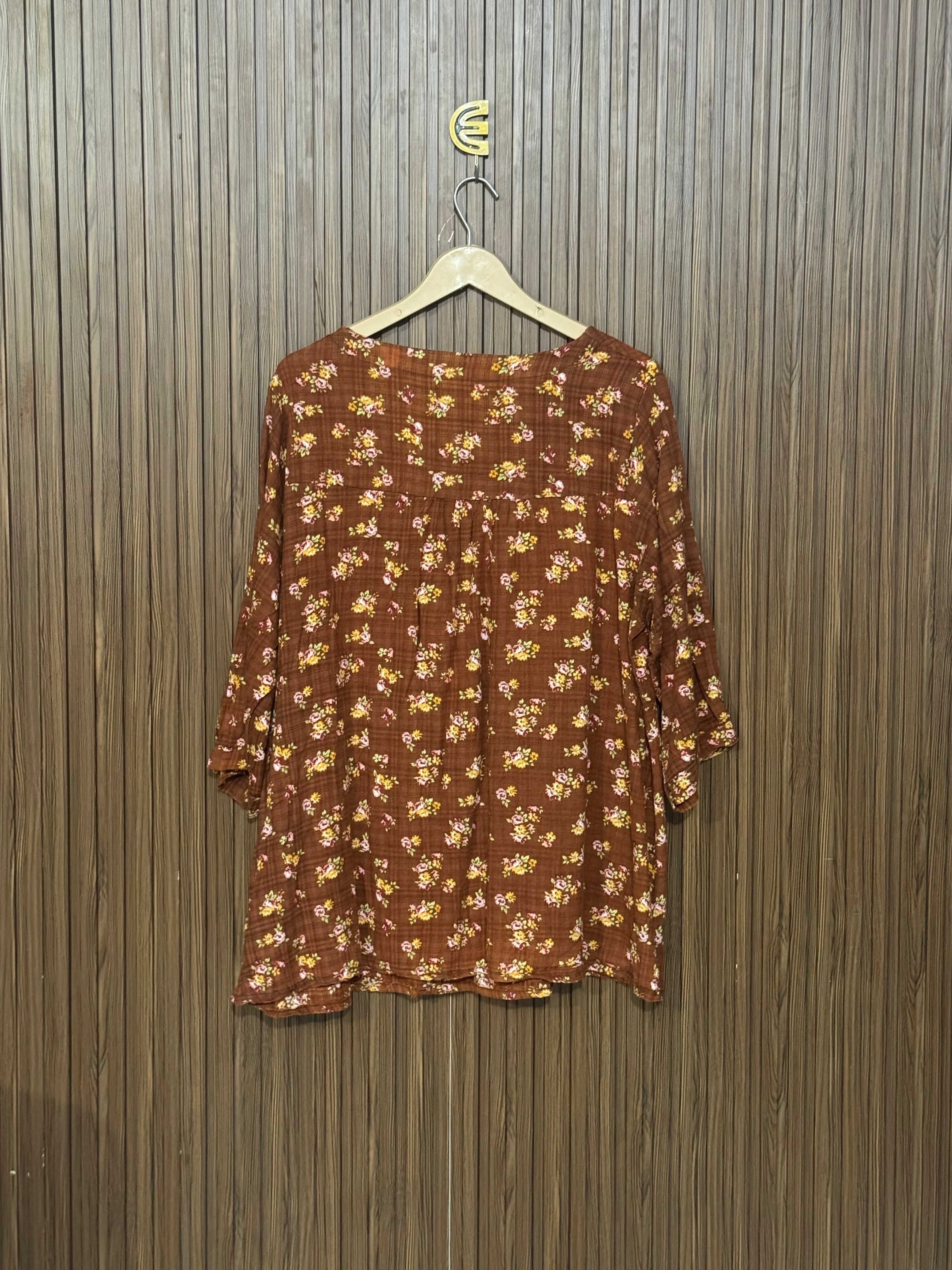Chest 22 Length 27 Fabric Soft Cotton Smart Casual Top