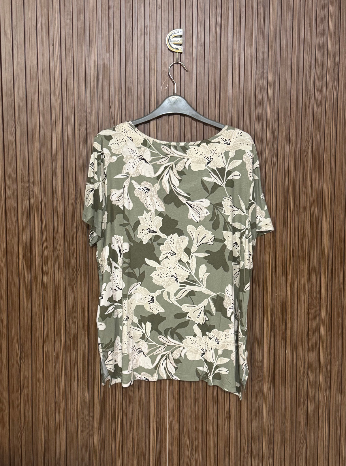 Chest 22 Length 26 Basic Flower Printed