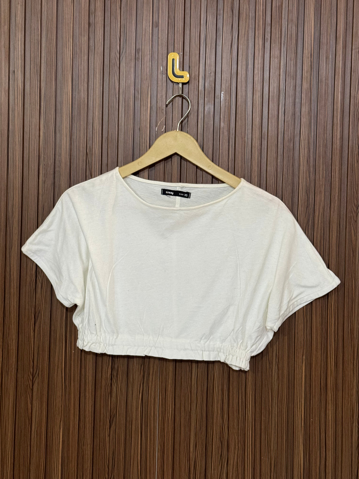 Chest 19 Length 12 Fabric Silk Classic Glow Crop Top