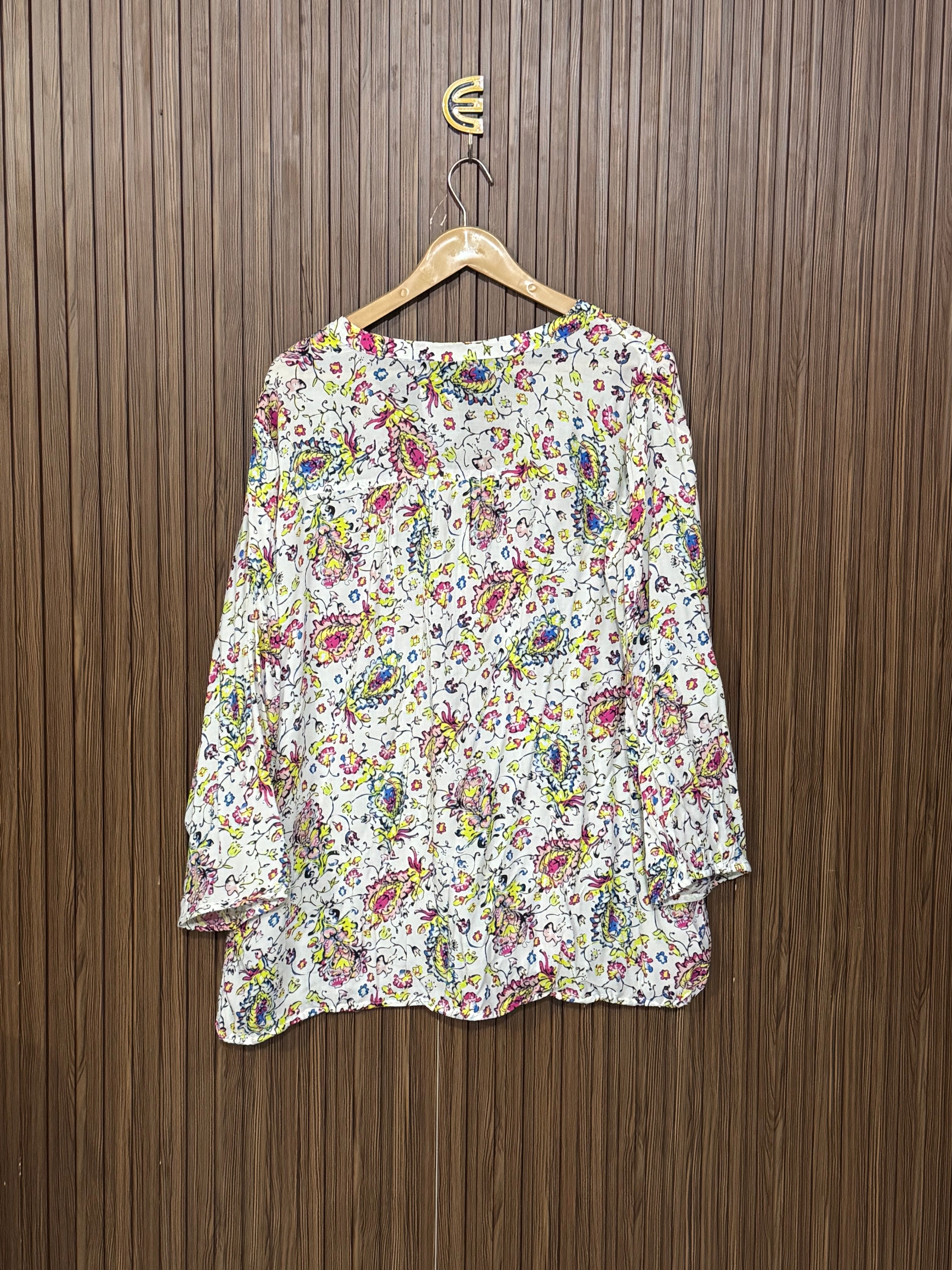 Chest 25 Length 26 Fabric Linen Slim Shirt