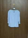Chest 22 Length 26 Fabric Cotton Summer Pastel Striped Top