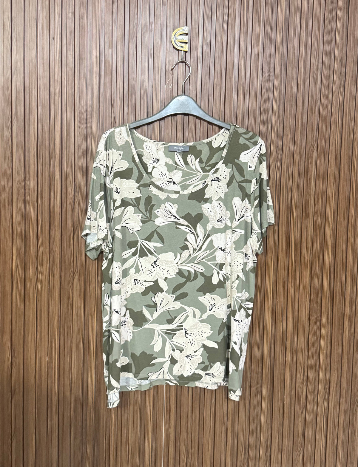 Chest 22 Length 26 Basic Flower Printed