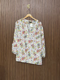 Chest 25 Length 26 Fabric Linen Slim Shirt