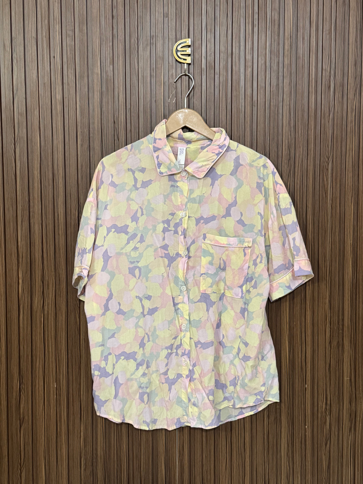 Chest 23 Length 26 Fabric Silk Shifon Printed Top