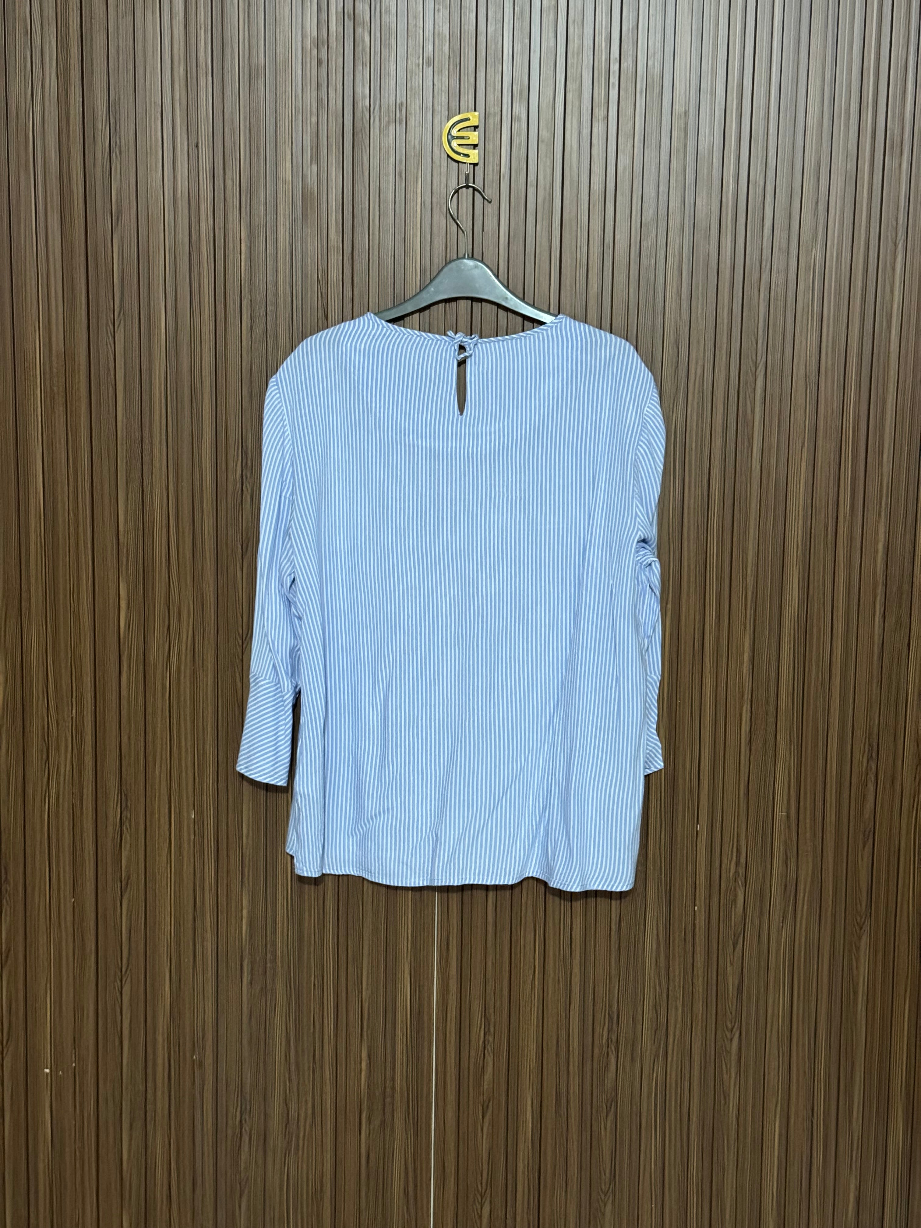 Chest 22 Length 26 Fabric Cotton Summer Pastel Striped Top