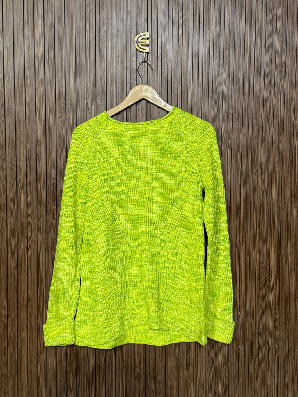 Chest 15 Length 25 Round Neck Sweater