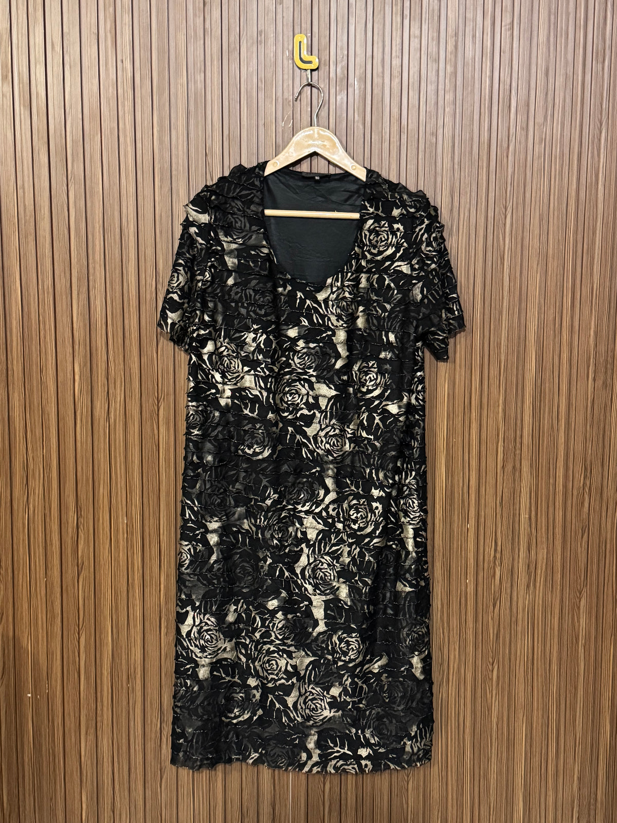 Chest 19 Length 39 Fabric Silk Crystal Shine