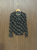 Chest 22 Length 18 Fabric Silk Trendy Daily Top