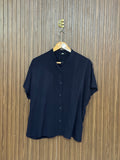 Chest 23 Length 24 Fabric Silk Modern Top