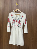 Chest 16 Length 32 Fabric Silk Cotton Plain Long Top