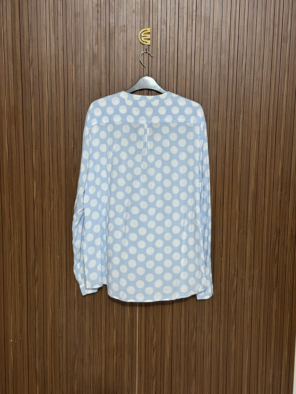 Chest 22 Length 28 Fabric Nylon Blue Dotted Top