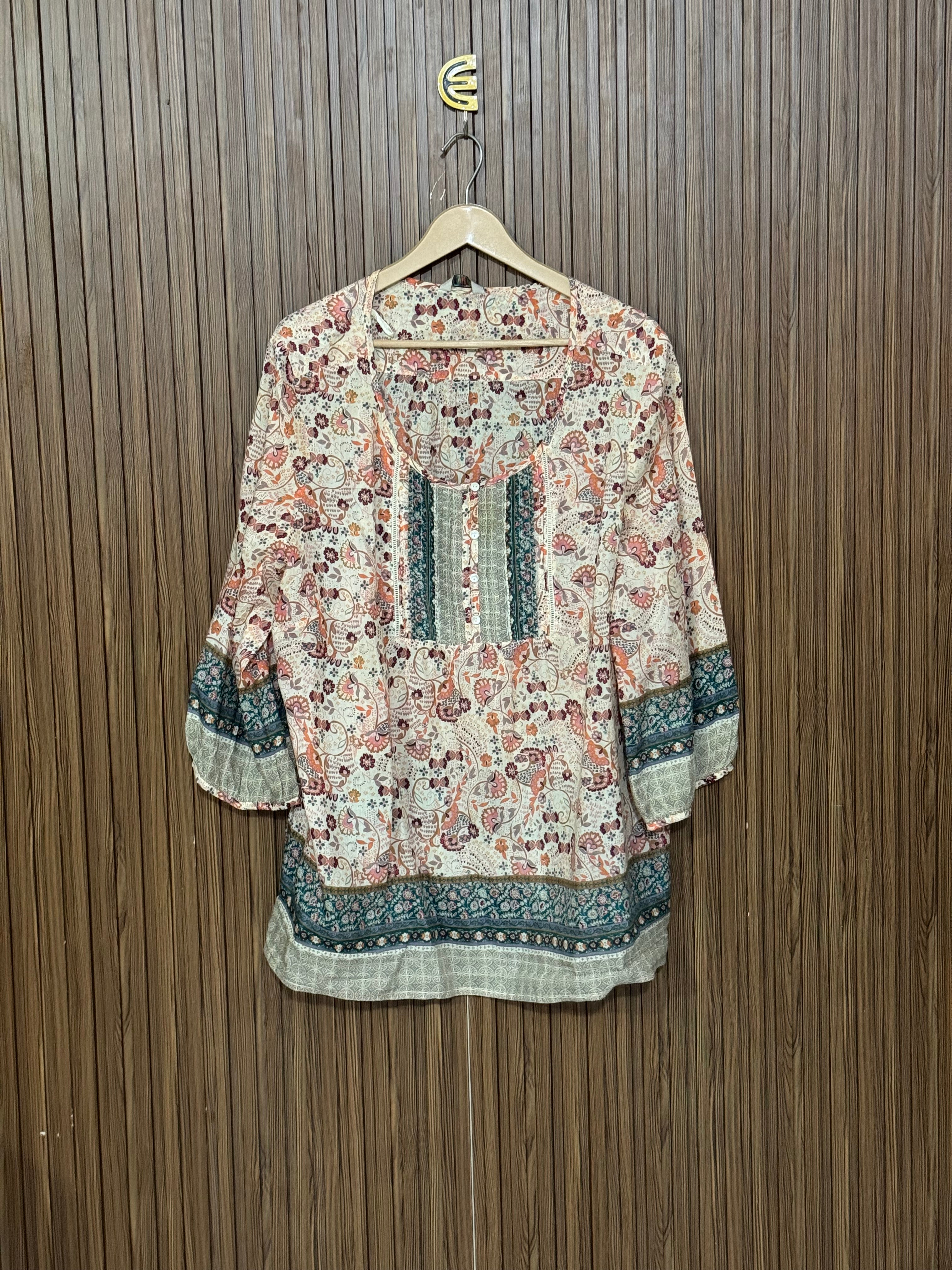 Chest 25 Length 29 Fabric silk Trendy Full Sleeve