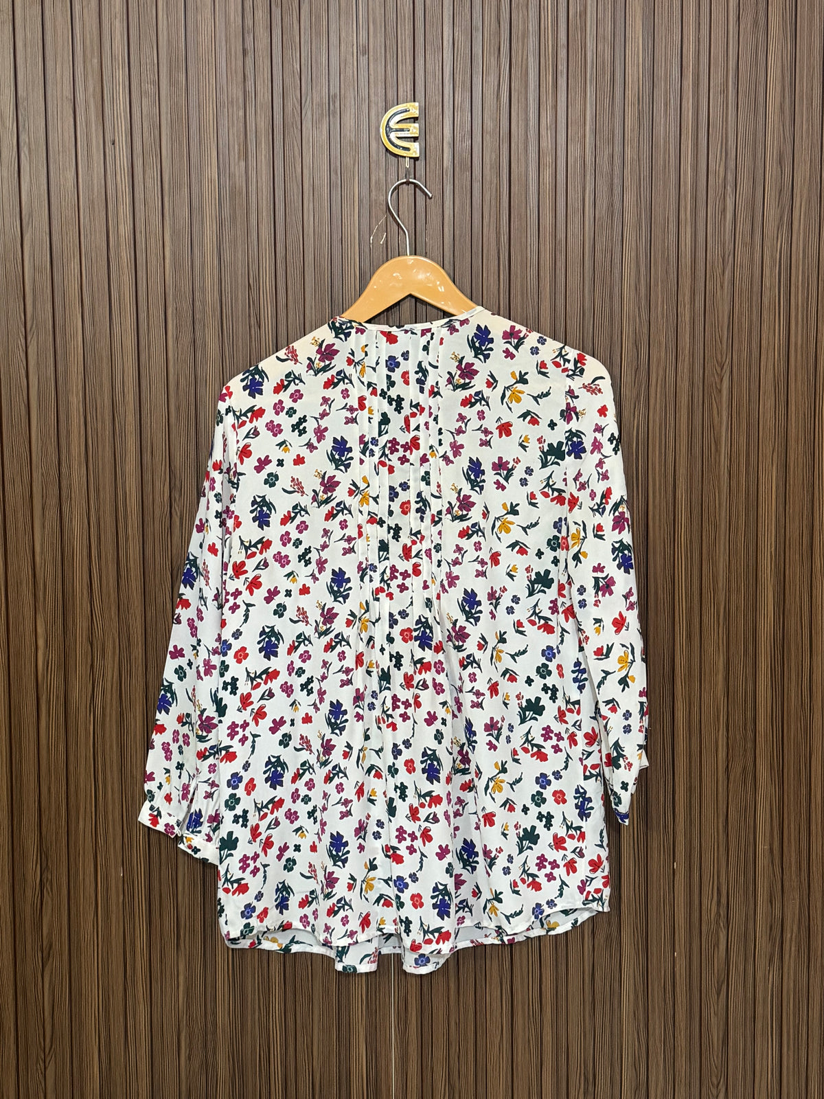 Chest 19 Length 24 Fabric Shifon Bloom Top