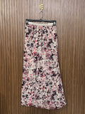 Waist 30 to 32 Length 38 Fabric Silk Shifon Rose Skirt