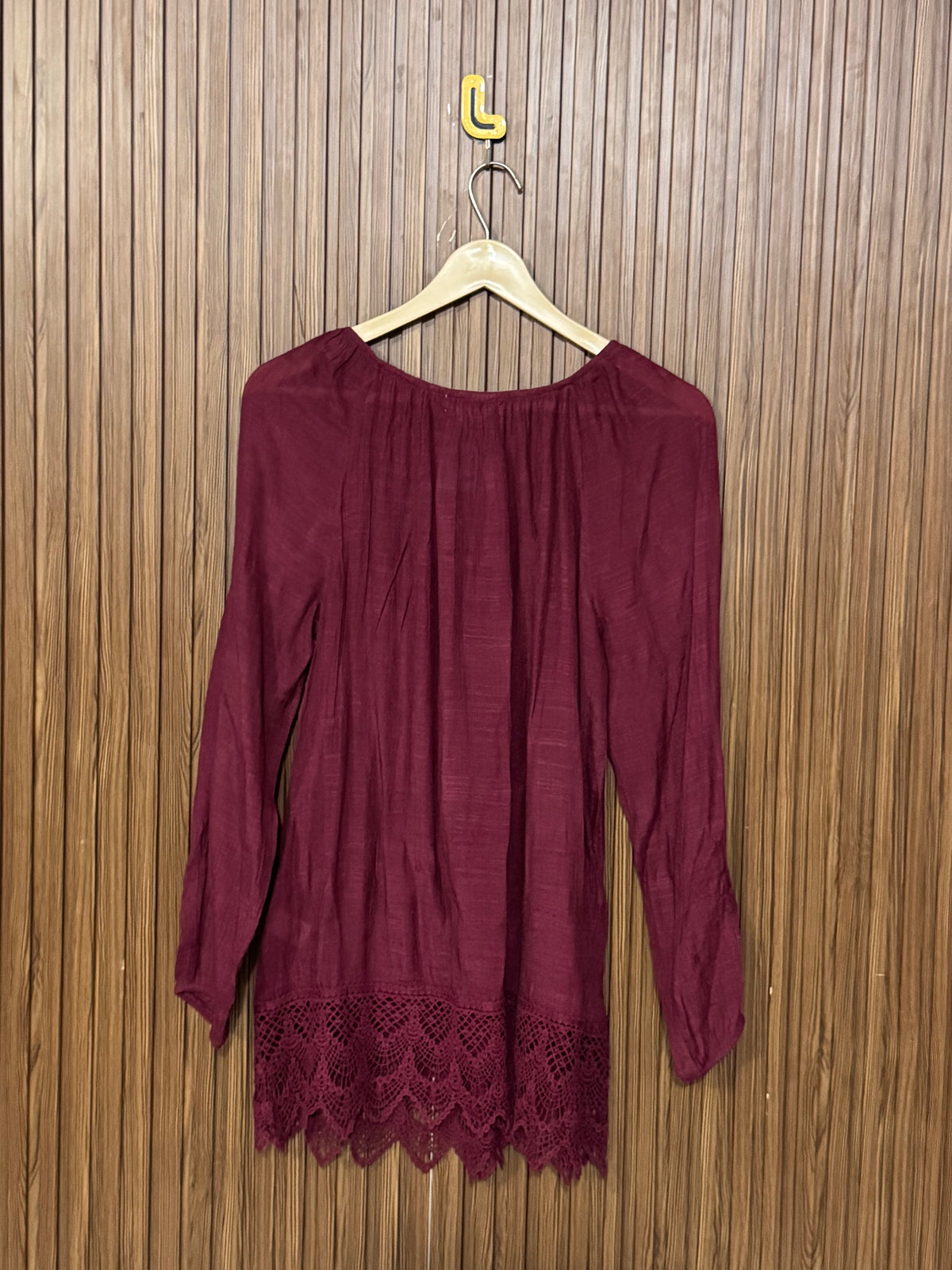 Chest 21 Length 28 Fabric Silk Fine Rib Full Sleeves