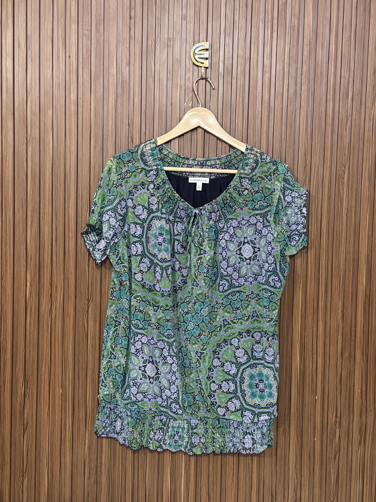 Chest 24 Length 26 Fabric Silk Fashion Shirt
